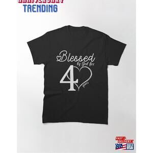 Blessed By God For 40 Years Happy 40Th Fortieth Shirt Tshirt